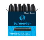 Cartouche encre schneider noire boite 6 pieces