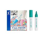 Marqueur pilot pintor peinture base d'eau ultra-couvrante toutes surfaces pointe moyenne coloris vert