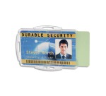 Porte-cartes durable de sécurité 1 carte boitier seul boîte 10 unités