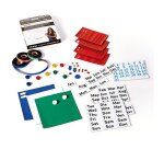 Kit planning bi-office tableau blanc 5 feuilles magnétiques 3 rubans magnétiques 5mm 10 aimants 15mm 305x215x15cm
