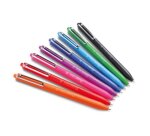 Stylo-bille pentel izee retractable ecriture moyenne  pointe 1mm encre faible       viscosite rechargeable rose