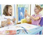 Feutre coloriage stabilo power recharge coffret schoolpack  pointe moyenne bloquée coloris noir pochette de 12un
