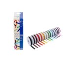 Rubans organza sodertex 9mm x 10ml coloris assortis pack de 15 pieces