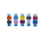 Bobines de fil sodertex polyester elastique 0,5mm x 5 ml 10 pieces coloris assortis