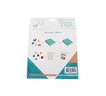 Gommettes sodertex eva adhesives 1,5mm 400 pcs 8     coloris assortis