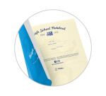 Cahier oxford high school agrafe 240x320mm 96p 90g      seyes