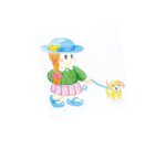 Crayon couleur jovi woodless triangulaire mine resistante  haut pouvoir couvrant inodore couleurs vives pack 288 unités