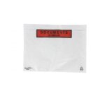 Pochette gpv polyethylene imprimee document ci-inclus 160x225mm protege des dechirures et intemperies paquet 100 unites