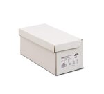 Enveloppe blanche gpv carree papier offset 120g 165x165mm bande de protection ideale invitations faire-part voeux