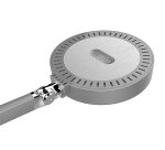 Lampe de bureau Led Unilux senza2 gris métal/chrome prise Europe