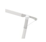Lampe de bureau Led Unilux senza2 gris métal/chrome prise Europe
