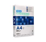 Papier multifonction  greening a4 80g haute        qualité pefc blancheur 146 opacité 92 rigidité 112 500f .