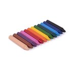 Craie cire jovi jovicolor 75mm diamètre 11mm pot 60 unités + 1 taille-crayon