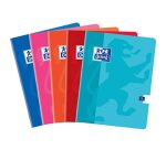 Cahier agrafé oxford a5+ 17x22cm 96 pages 90g séyès lot 5 unités carton 20 lots