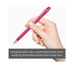 Stylo-bille pentel feel-it écriture moyenne pointe 0.7mm encre coloris rose