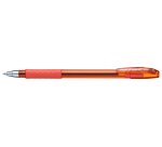 Stylo-bille pentel feel-it écriture moyenne pointe 0.7mm encre coloris orange