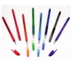 Stylo-bille pentel feel-it écriture moyenne pointe 0.7mm encre coloris orange