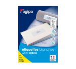 Étiquette adhésive apli agipa multi-usage 70x29.7mm toute imprimante boîte 3000 unités