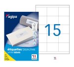 Etiquette universelle, 70 x 50,8 mm, coins droits