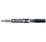 Marqueur pilot v board master rechargeable pointe conique extra fine 1.3mm encre liquide base alcool couleur vive noir