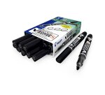 Marqueur pilot v board master rechargeable pointe conique extra fine 1.3mm encre liquide base alcool couleur vive noir