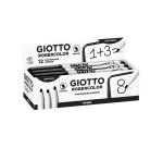 Marqueur giotto robercolor effaçable tableau blanc pointe medium ogive 4 mm coloris noir