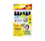 Craie cire jovi décor glass toutes superficies non poreuses non permanente étui 6 unités