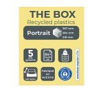 Module classement exacompta the box ecoblack 5 tiroirs 387x284x218mm coloris noir