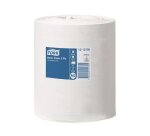 Tork papier d'essuyage basic pour distributeur à dévidage  central blanc m2 lot de 6