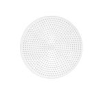 Plaque graine créative picots support perles à repasser 15cm rond/carré sachet 2 unités