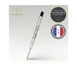 Recharge parker stylo-bille métal pointe large coloris noir