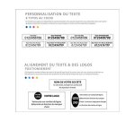 Tampon dateur trodat ligne prodateur timbre 5440 monture seule 49x27mm 4 lignes maximum date 4mm coloris noir