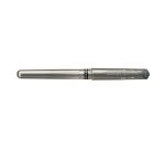 Stylo-bille uniball signo broad écriture large 0.8mm pointe 1mm grip caoutchouc encre gel résistant eau lumière argent