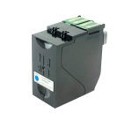 Cartouche d'encre compatible pitney bowes 100 bleu