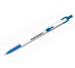 Stylo-bille paper mate 046 rt retractable pointe moyenne    0,7mm sachet 3 unites         assorties noir bleu rouge