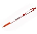Stylo-bille paper mate 046 rt retractable pointe moyenne    0,7mm sachet 3 unites         assorties noir bleu rouge