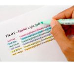 Surligneur pilot frixion light soft effacable pointe   moyenne coloris vert pastel