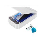 Boitier de sterilisation uvc innova detruit                micro-organismes et bacteries pour portables cles lunettes