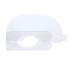 Ecran de protection bucco-nasal avec mentonniere  materiel pet 17x8,5 cm