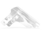 Masque facial protecteur glasspack 200 mc renforcement frontal pvc 300 mc fermeture  avec elastique mesures