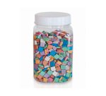 Mosaique antique nacree culture club 1x1cm pot 1kg    1200 pieces coloris assortis