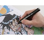 Marqueur manga colors graph'it double pointe encre  translucide set 12 unites