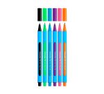 Stylo-bille schneider slider edge xb couleurs assorties pack 6 unites