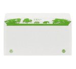 Enveloppe gpv c6 bande de protection 80g recycles       114x162 blanche boite de 200