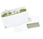 Enveloppe gpv c6 bande de protection 80g recycles       114x162 blanche boite de 200
