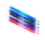 Porte-mines pentel energize canon fixe mine 0,7mm grip    caoutchouc gomme avec capuchoncorps coloris bleu translucide