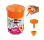 P'tit pot cleopatre colle adhesive transparente         hypoallergenique 50 gr        pinceau integre