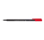Feutre staedtler triplus fineliner 334 r pointe extra  fine 0,3mm ergonomique coloris assortis etui 10 unites