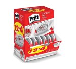 Roller de correction pritt compact flex dimensions       4,2mmx10m pack 12+4 unites