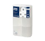 Papier toilette tork traditionnel doux premium 2   plis fsc et ecolabel colors   blanc paquet 6 rouleaux 198f